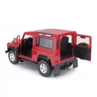 Masinuta cu telecomanda Land Rover Defender rosu scara 1:14