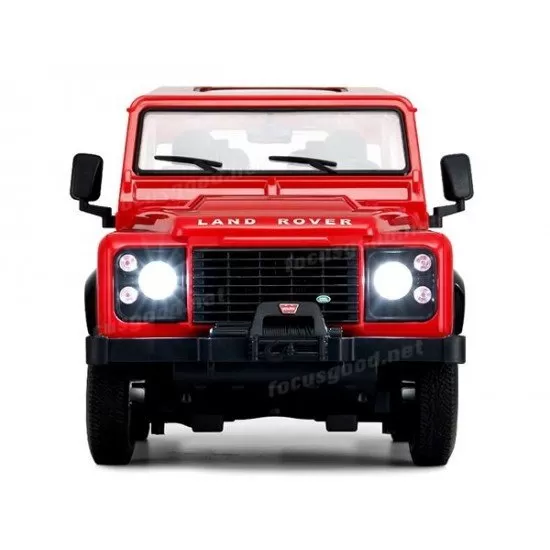 Masinuta cu telecomanda Land Rover Defender rosu scara 1:14 Masinuta cu telecomanda Land Rover Defender rosu scara 1:14
