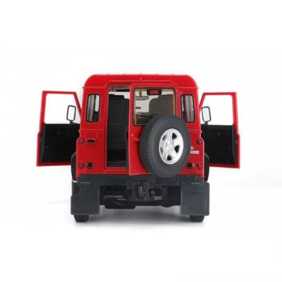 Masinuta cu telecomanda Land Rover Defender rosu scara 1:14 Masinuta cu telecomanda Land Rover Defender rosu scara 1:14