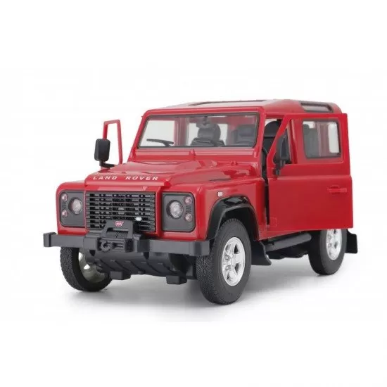 Masinuta cu telecomanda Land Rover Defender rosu scara 1:14 Masinuta cu telecomanda Land Rover Defender rosu scara 1:14