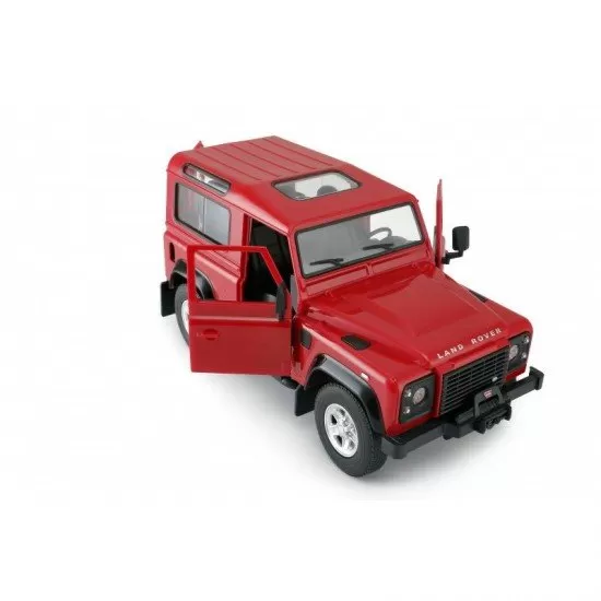 Masinuta cu telecomanda Land Rover Defender rosu scara 1:14 Masinuta cu telecomanda Land Rover Defender rosu scara 1:14