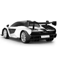 Masina cu telecomanda McLaren Senna alb cu scara 1:18