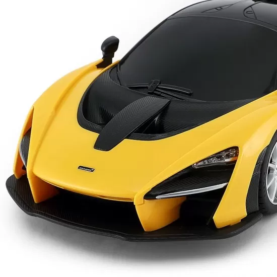 Masina cu telecomanda McLaren Senna galben scara 1:18
