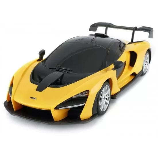 Masina cu telecomanda McLaren Senna galben cu scara 1:24