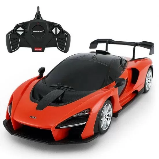 Masina cu telecomanda McLaren Senna portocaliu scara 1:18 Masina cu telecomanda McLaren Senna portocaliu scara 1:18