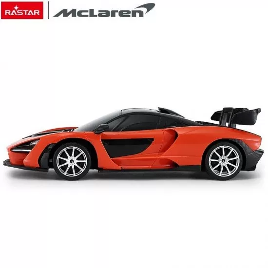 Masina cu telecomanda McLaren Senna portocaliu scara 1:18 Masina cu telecomanda McLaren Senna portocaliu scara 1:18