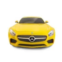 Masinuta cu telecomanda Mercedes AMG GT galben scara 1:24