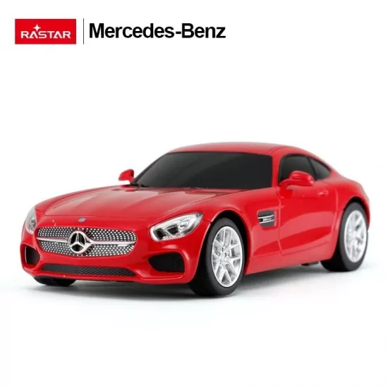 Masina cu telecomanda Mercedes AMG GT rosu scara 1:24 Masina cu telecomanda Mercedes AMG GT rosu scara 1:24