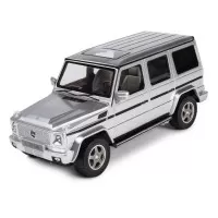 Masina cu telecomanda Mercedes-Benz G55 argintiu scara 1:14