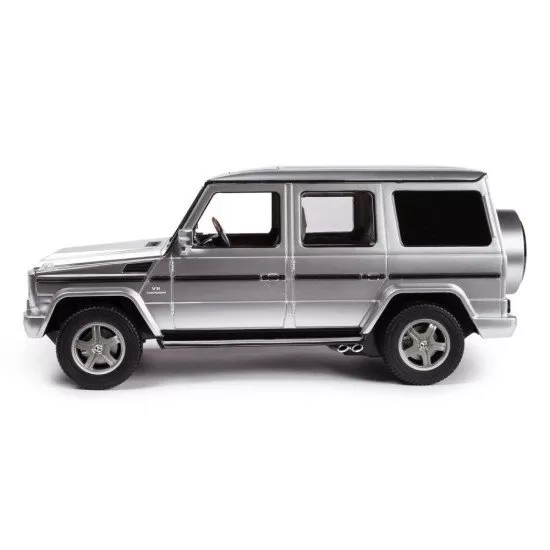 Masina cu telecomanda Mercedes-Benz G55 argintiu scara 1:14