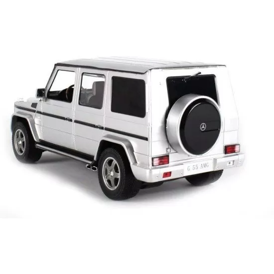 Masina cu telecomanda Mercedes-Benz G55 gri scara 1:24 Masina cu telecomanda Mercedes-Benz G55 gri scara 1:24