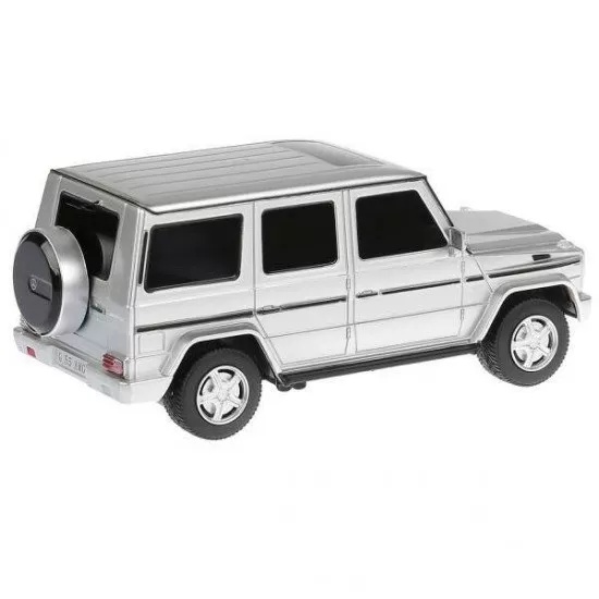 Masina cu telecomanda Mercedes-Benz G55 gri scara 1:24 Masina cu telecomanda Mercedes-Benz G55 gri scara 1:24