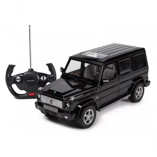 Masina cu telecomanda Mercedes-Benz G55 negru cu scara 1:14 Masina cu telecomanda Mercedes-Benz G55 negru cu scara 1:14