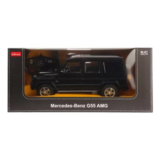 Masina cu telecomanda Mercedes-Benz G55 negru cu scara 1:14 Masina cu telecomanda Mercedes-Benz G55 negru cu scara 1:14