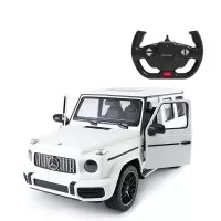 Masina cu telecomanda Mercedes-Benz G63 alb scara 1:14