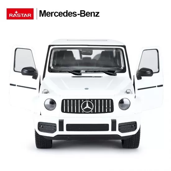 Masina cu telecomanda Mercedes-Benz G63 alb scara 1:14 Masina cu telecomanda Mercedes-Benz G63 alb scara 1:14