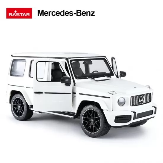 Masina cu telecomanda Mercedes-Benz G63 alb scara 1:14 Masina cu telecomanda Mercedes-Benz G63 alb scara 1:14