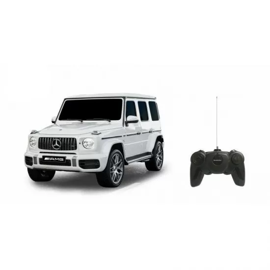 Masina cu telecomanda Mercedes-Benz G63 alb scara 1:24 Masina cu telecomanda Mercedes-Benz G63 alb scara 1:24