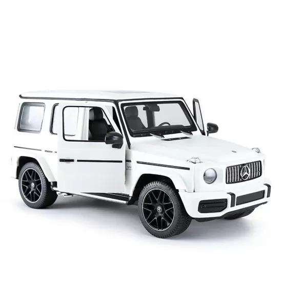Masina cu telecomanda Mercedes-Benz G63 alb scara 1:24 Masina cu telecomanda Mercedes-Benz G63 alb scara 1:24