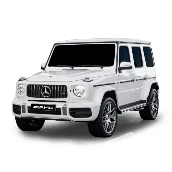 Masina cu telecomanda Mercedes-Benz G63 alb scara 1:24 Masina cu telecomanda Mercedes-Benz G63 alb scara 1:24