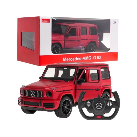 Masina cu telecomanda Mercedes-Benz G63 rosu scara 1:14 Masina cu telecomanda Mercedes-Benz G63 rosu scara 1:14