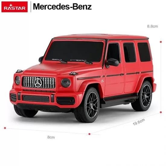 Masina cu telecomanda Mercedes-Benz G63 rosu scara 1:24