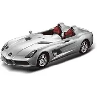Masina cu telecomanda Mercedes-Benz SLR argintie scara 1:12