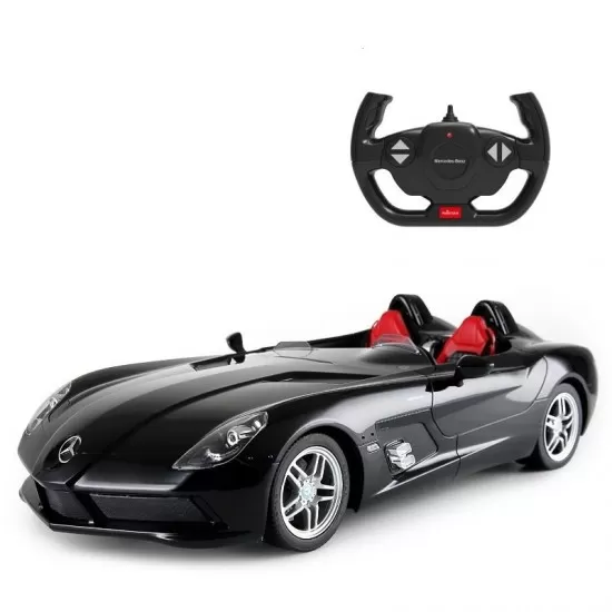 Masina cu telecomanda Mercedes Benz SLR neagra scara 1:12
