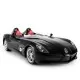 Masina cu telecomanda Mercedes Benz SLR neagra scara 1:12