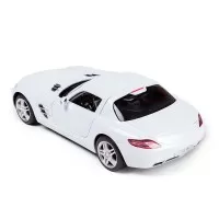 Masina cu telecomanda Mercedes-Benz SLS alb scara 1:14