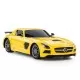 Masina cu telecomanda Mercedes-Benz SLS AMG galbena scara 1:18 Masina cu telecomanda Mercedes-Benz SLS AMG galbena scara 1:18