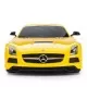 Masina cu telecomanda Mercedes-Benz SLS AMG galbena scara 1:18 Masina cu telecomanda Mercedes-Benz SLS AMG galbena scara 1:18