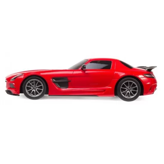 Masina cu telecomanda Mercedes-Benz SLS AMG rosu cu scara 1:18 Masina cu telecomanda Mercedes-Benz SLS AMG rosu cu scara 1:18