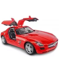 Masina cu telecomanda Mercedes-Benz SLS rosu scara 1:14