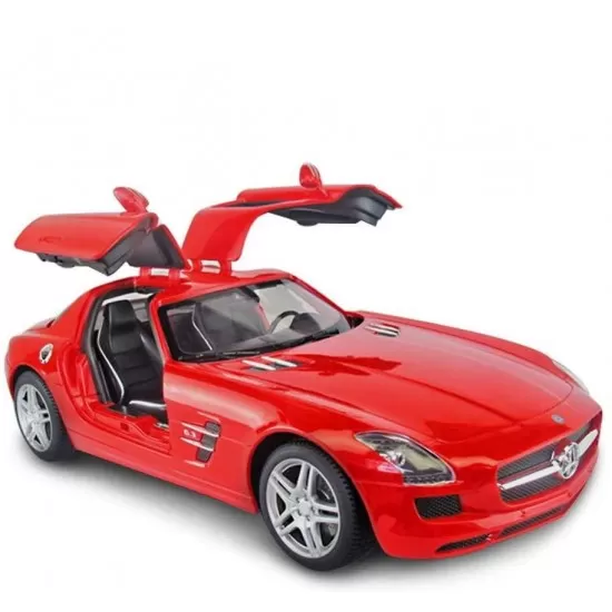 Masina cu telecomanda Mercedes-Benz SLS rosu scara 1:14 Masina cu telecomanda Mercedes-Benz SLS rosu scara 1:14