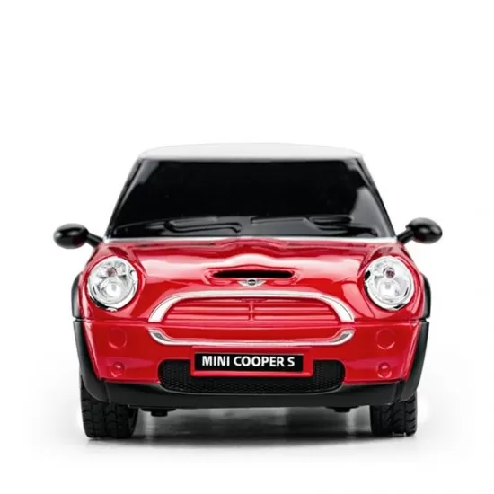 Masina cu telecomanda Mini Cooper rosie scara 1:24 Masina cu telecomanda Mini Cooper rosie scara 1:24