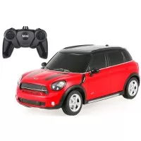 Masina cu telecomanda Mini Cooper S Countryman rosu cu scara 1:24