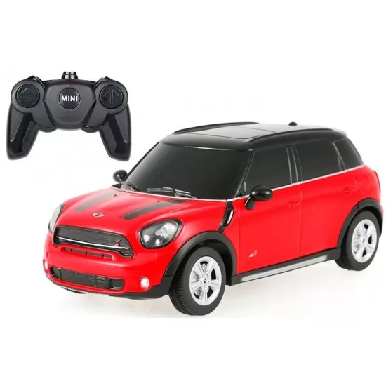 Masina cu telecomanda Mini Cooper S Countryman rosu cu scara 1:24