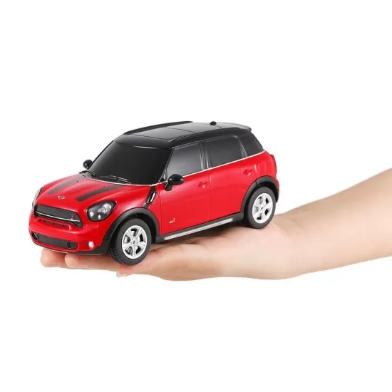 Masina cu telecomanda Mini Cooper S Countryman rosu cu scara 1:24