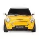 Masina cu telecomanda Mini Cooper galben 1:18 Masina cu telecomanda Mini Cooper galben 1:18