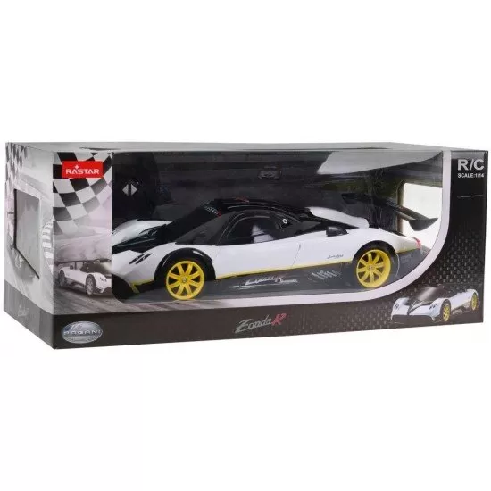 Masinuta cu telecomanda Pagani Zonda R alb scara 1:14 Masinuta cu telecomanda Pagani Zonda R alb scara 1:14