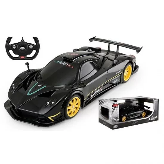 Masinuta cu telecomanda Pagani Zonda R negru scara 1:14 Masinuta cu telecomanda Pagani Zonda R negru scara 1:14