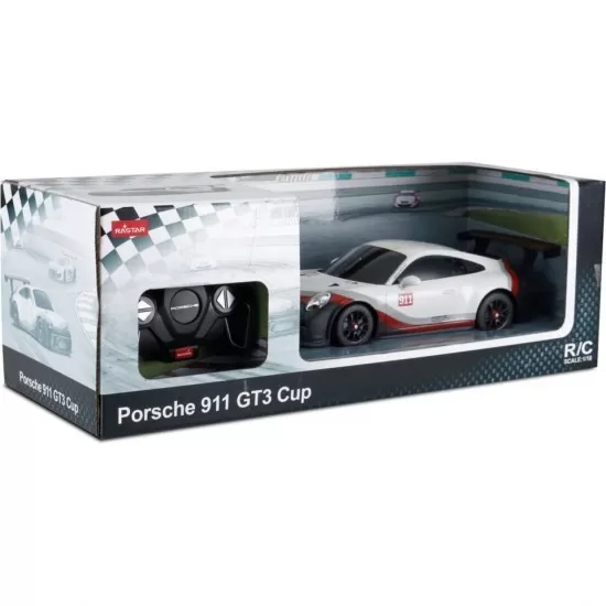 Masina cu telecomanda Porsche 911 GT3 Cup scara 1:18 Masina cu telecomanda Porsche 911 GT3 Cup scara 1:18