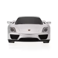 Masina cu telecomanda Porsche 918 Spyder argintiu scara 1:24
