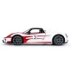 Masina cu telecomanda Porsche 918 Spyder Weissach alb scara 1:14