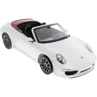Masina cu telecomanda Porche Carrera S alb scara 1:12