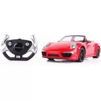 Masina cu telecomanda Porche Carrera S rosu scara 1:12