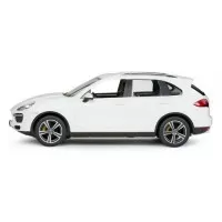 Masina cu telecomanda Porsche Cayenne Turbo alb scara 1:14