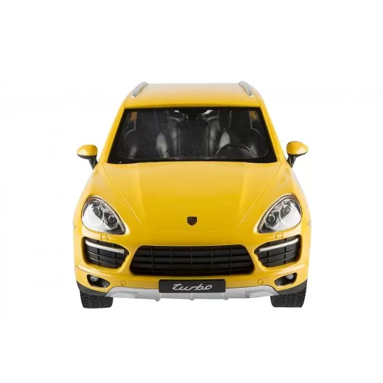 Masinuta cu telecomanda Porche Cayenne Turbo galben scara 1:14