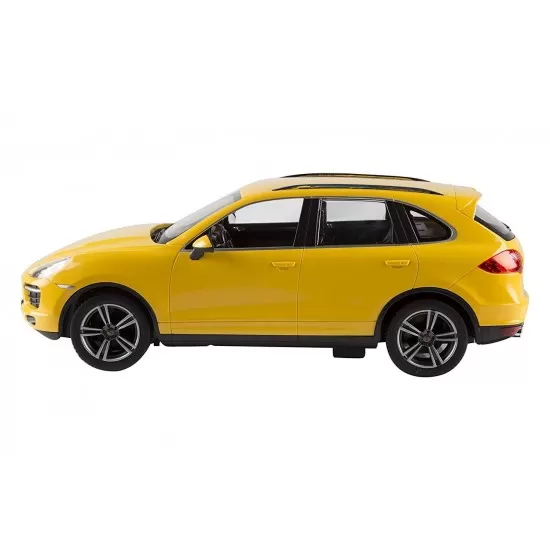 Masinuta cu telecomanda Porche Cayenne Turbo galben scara 1:14